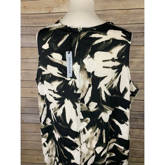 Prologue Plus XXL NWT Dress Sleeveless Gathered - Picture 6 of 10